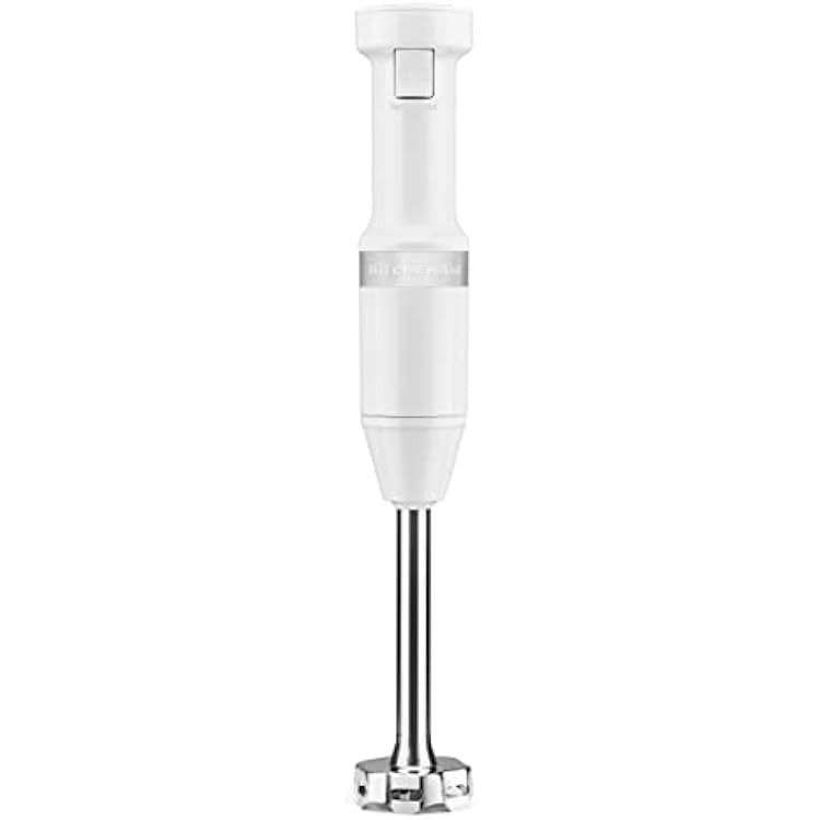 KitchenAid Variable Speed Corded Hand Blender KHBV53, White