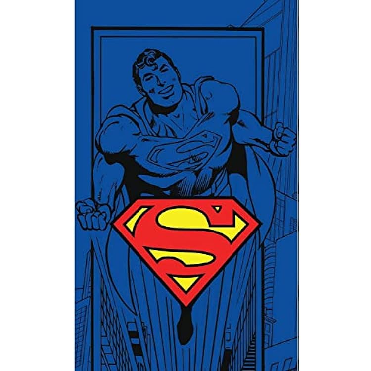 Carbotex Superman DC Comics Bath Towel 30 x 50 cm