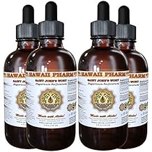 Hawaii Pharm Saint John's Wort (Hypericum Perforatum) Liquid Extract 4x4 fl.oz