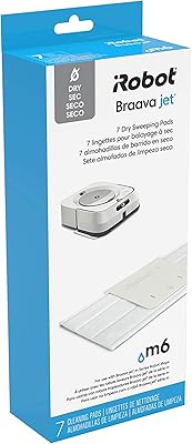 iRobot Authentic Replacement Parts- Braava Jet m Series Dry Sweeping Pads, 7-Pack